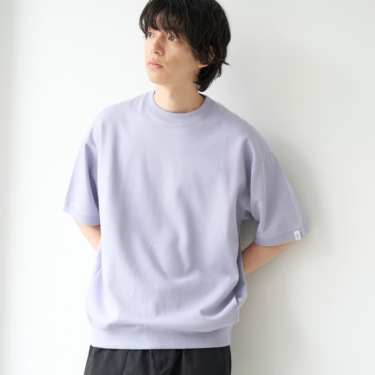 LT.BLUE | クリーンプラススウェットTシャツ【抗菌防臭・防汚（食品汚れ）・UVカット】 | coen【men】