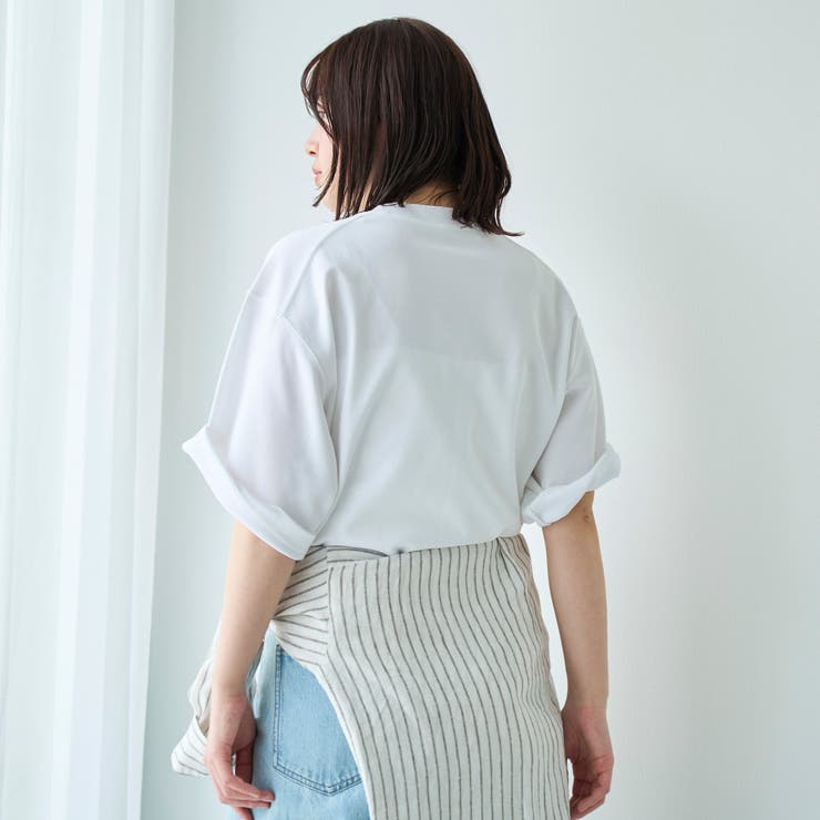 クリーンプラスロゴTシャツ ショートスリーブ【抗菌防臭、防汚（食品、衿部分の皮脂… | coen【men】 | 詳細画像11 