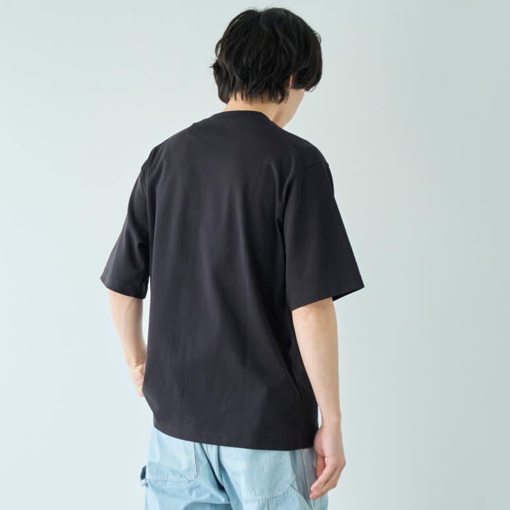 クリーンプラスロゴTシャツ ショートスリーブ【抗菌防臭、防汚（食品、衿部分の皮脂… | coen【men】 | 詳細画像18 