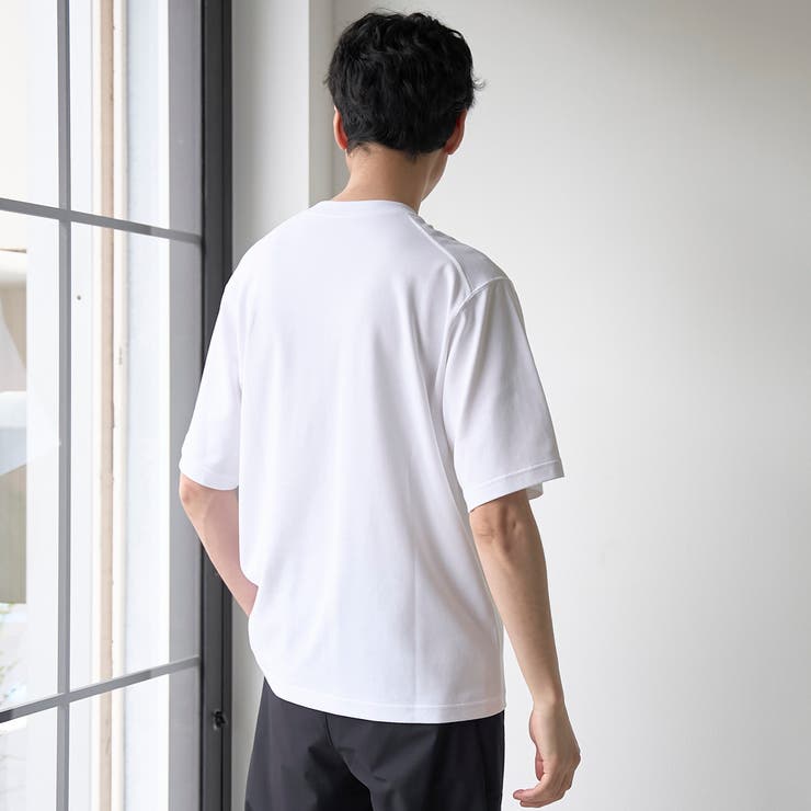 クリーンプラスロゴTシャツ ショートスリーブ【抗菌防臭、防汚（食品、衿部分の皮脂… | coen【men】 | 詳細画像6 