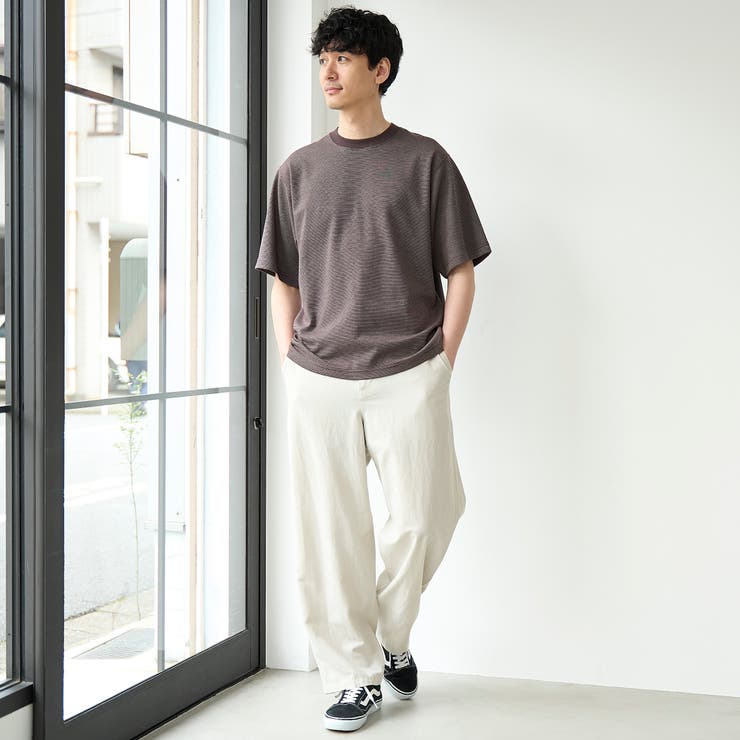 クリーンプラスボーダーTシャツ ショートスリーブ【抗菌防臭 防汚（食品、衿部分の… | coen【men】 | 詳細画像10 
