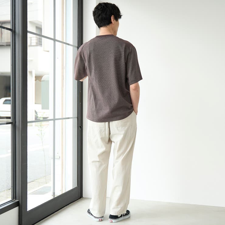 クリーンプラスボーダーTシャツ ショートスリーブ【抗菌防臭 防汚（食品、衿部分の… | coen【men】 | 詳細画像11 