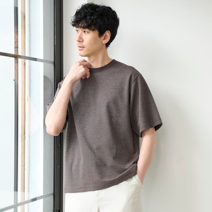 クリーンプラスボーダーTシャツ ショートスリーブ【抗菌防臭 防汚（食品、衿部分の… | coen【men】 | 詳細画像12 
