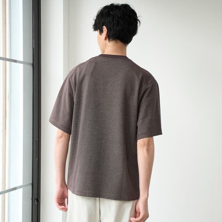 クリーンプラスボーダーTシャツ ショートスリーブ【抗菌防臭 防汚（食品、衿部分の… | coen【men】 | 詳細画像14 