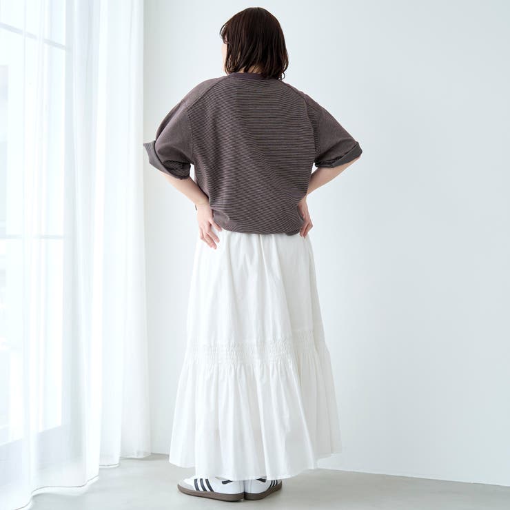 クリーンプラスボーダーTシャツ ショートスリーブ【抗菌防臭 防汚（食品、衿部分の… | coen【men】 | 詳細画像16 