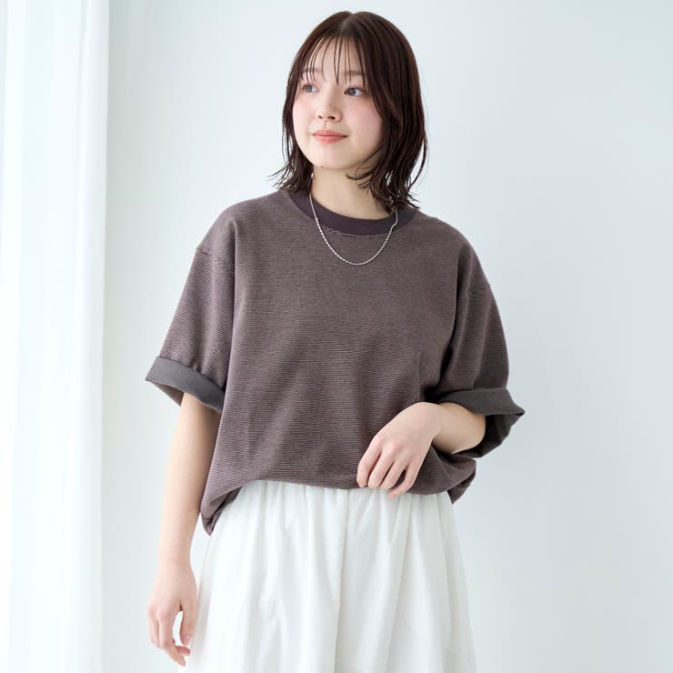 クリーンプラスボーダーTシャツ ショートスリーブ【抗菌防臭 防汚（食品、衿部分の… | coen【men】 | 詳細画像17 