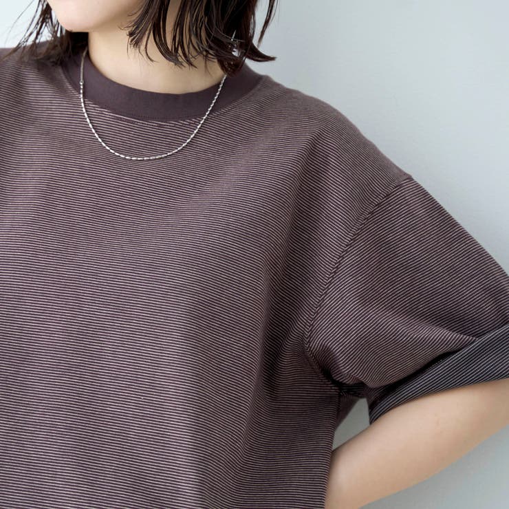 クリーンプラスボーダーTシャツ ショートスリーブ【抗菌防臭 防汚（食品、衿部分の… | coen【men】 | 詳細画像19 