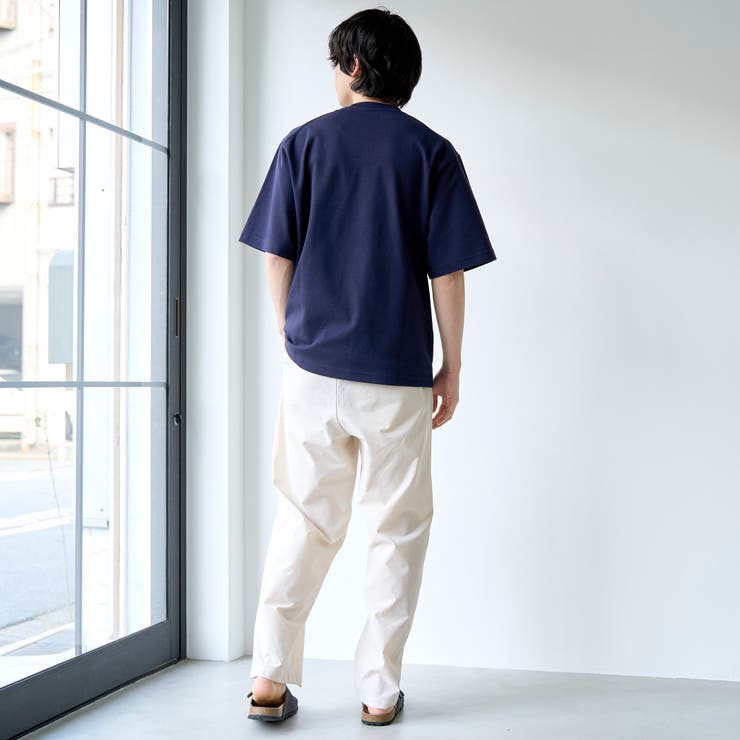 クリーンプラスボーダーTシャツ ショートスリーブ【抗菌防臭 防汚（食品、衿部分の… | coen【men】 | 詳細画像23 