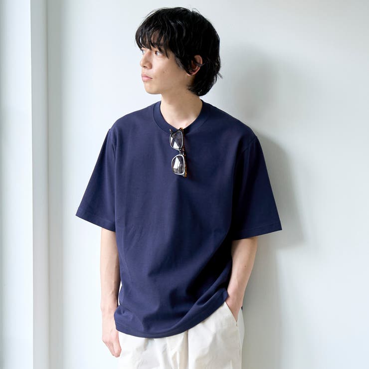 クリーンプラスボーダーTシャツ ショートスリーブ【抗菌防臭 防汚（食品、衿部分の… | coen【men】 | 詳細画像24 