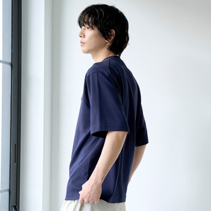 クリーンプラスボーダーTシャツ ショートスリーブ【抗菌防臭 防汚（食品、衿部分の… | coen【men】 | 詳細画像25 
