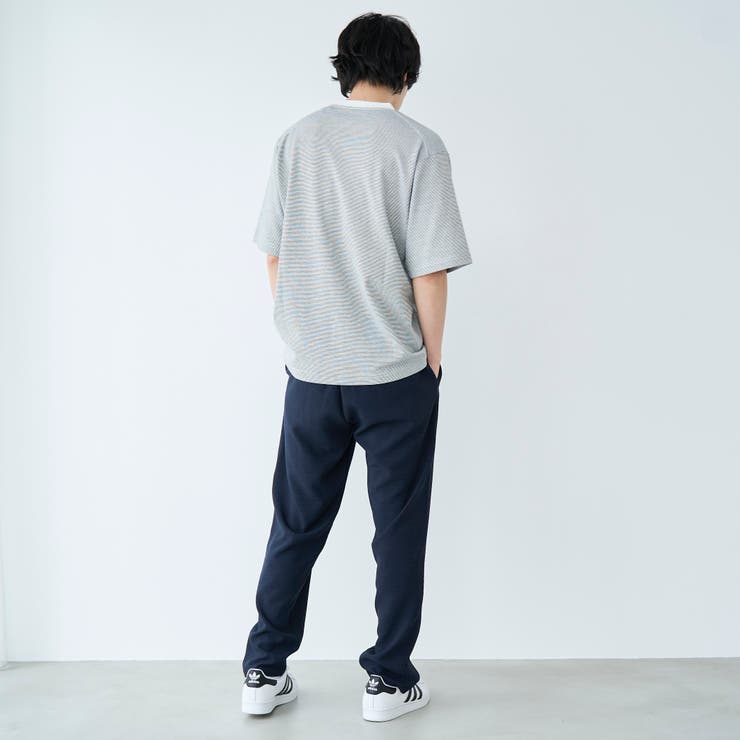 クリーンプラスボーダーTシャツ ショートスリーブ【抗菌防臭 防汚（食品、衿部分の… | coen【men】 | 詳細画像4 