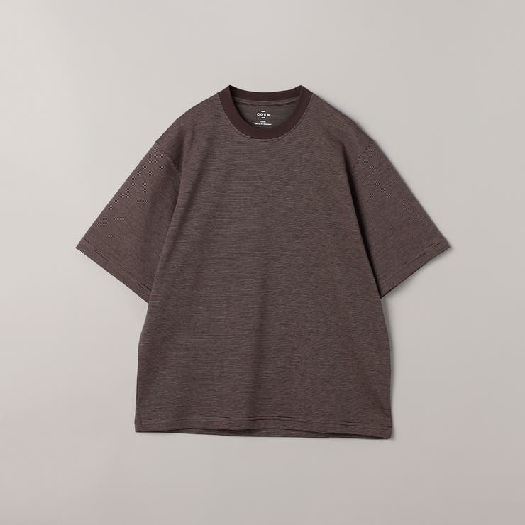 クリーンプラスボーダーTシャツ ショートスリーブ【抗菌防臭 防汚（食品、衿部分の… | coen【men】 | 詳細画像30 