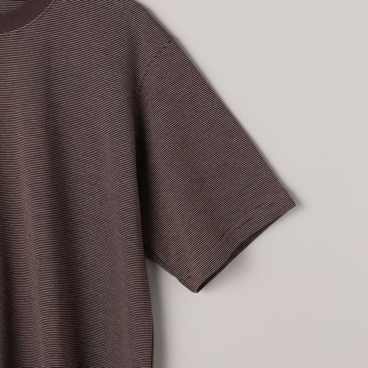 クリーンプラスボーダーTシャツ ショートスリーブ【抗菌防臭 防汚（食品、衿部分の… | coen【men】 | 詳細画像34 