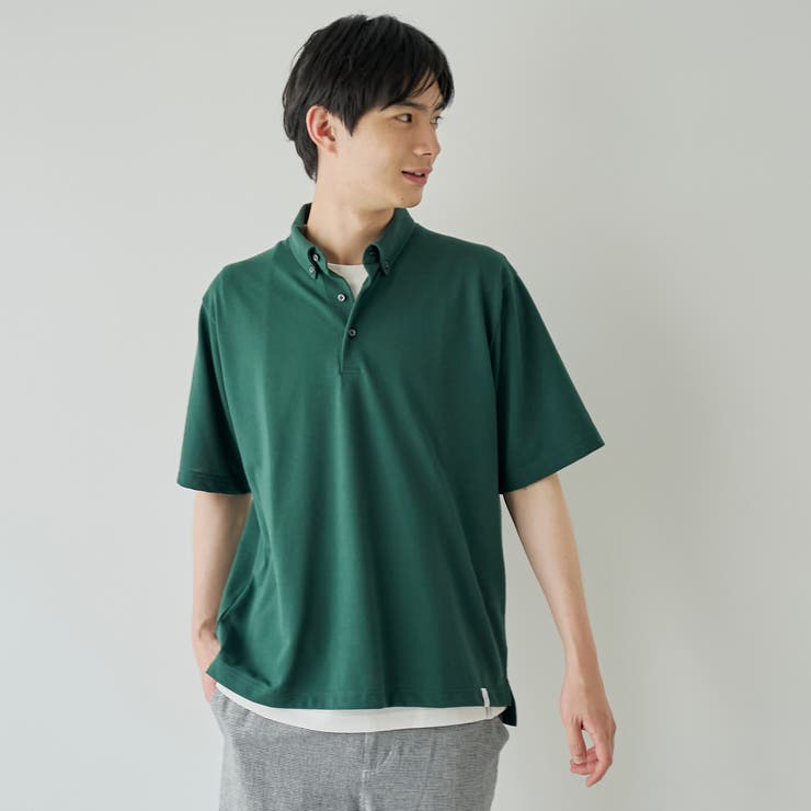 【防汚、抗菌防臭 、UVカット】クリーンプラスカノコポロシャツ | coen【men】 | 詳細画像8 