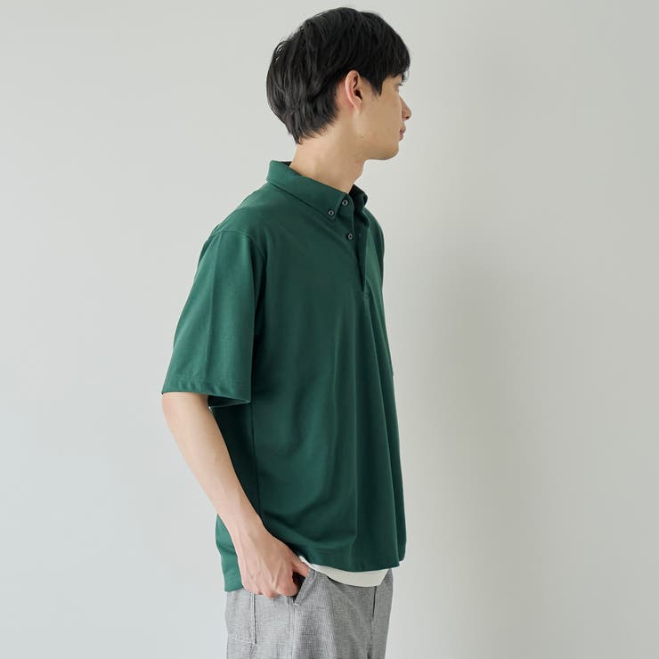 【防汚、抗菌防臭 、UVカット】クリーンプラスカノコポロシャツ | coen【men】 | 詳細画像9 