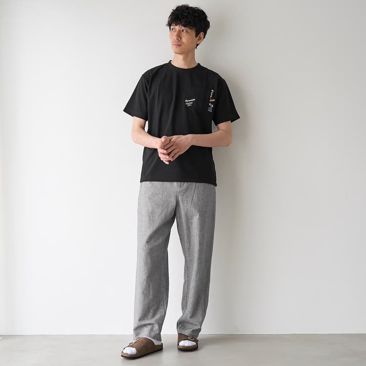 【WEB限定】converse （コンバース）ポケット付刺繍Ｔシャツ | coen【men】 | 詳細画像5 