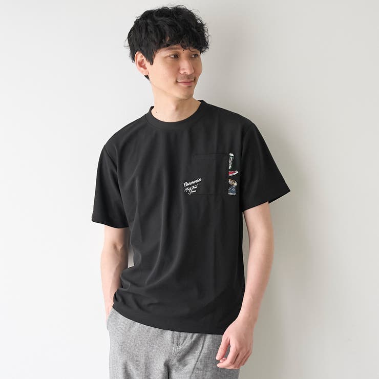 【WEB限定】converse （コンバース）ポケット付刺繍Ｔシャツ | coen【men】 | 詳細画像7 