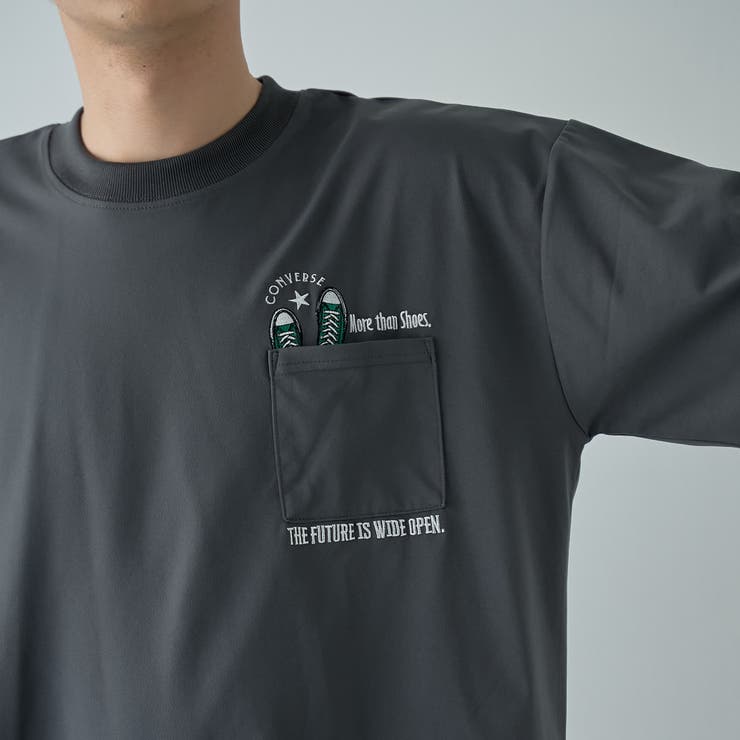 【WEB限定】converse（コンバース）エンブレム半袖Tシャツ | coen【men】 | 詳細画像14 