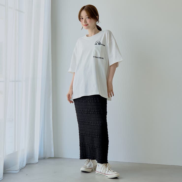 【WEB限定】converse（コンバース）エンブレム半袖Tシャツ | coen【men】 | 詳細画像2 