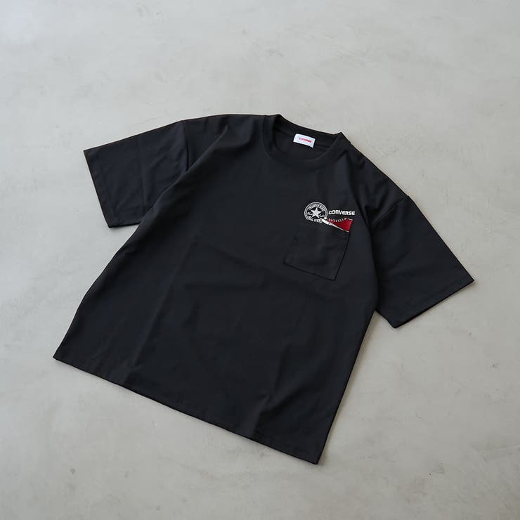 【WEB限定】converse（コンバース）エンブレム半袖Tシャツ | coen【men】 | 詳細画像7 