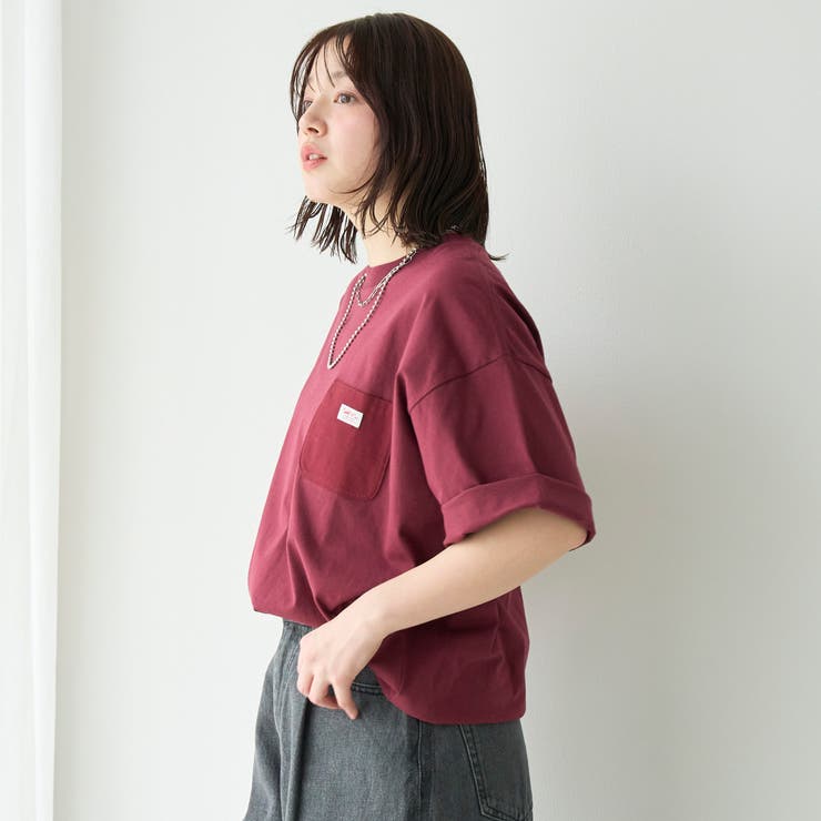 SMITH'S（スミス）別注ポケット切替えTシャツ | coen【men】 | 詳細画像17 