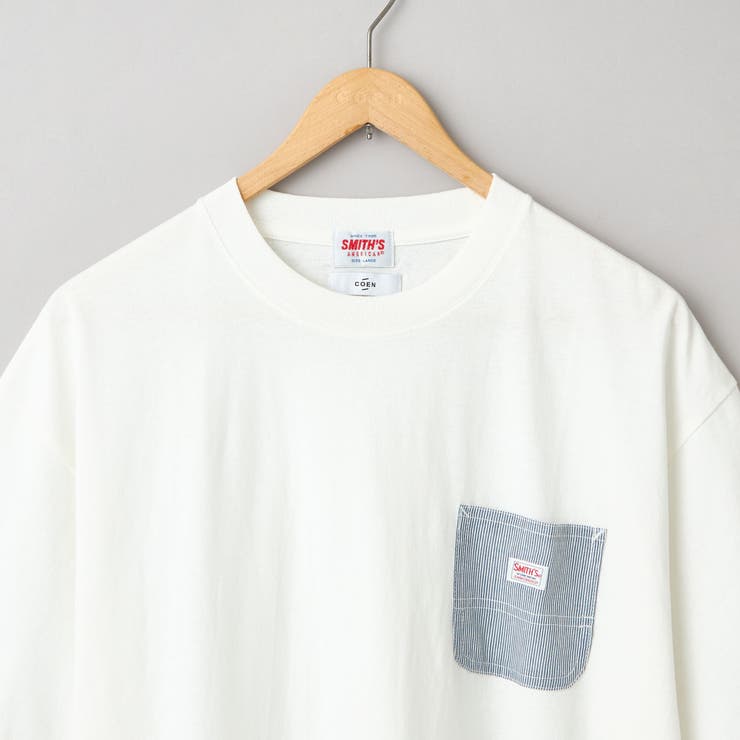 SMITH'S（スミス）別注ポケット切替えTシャツ | coen【men】 | 詳細画像33 