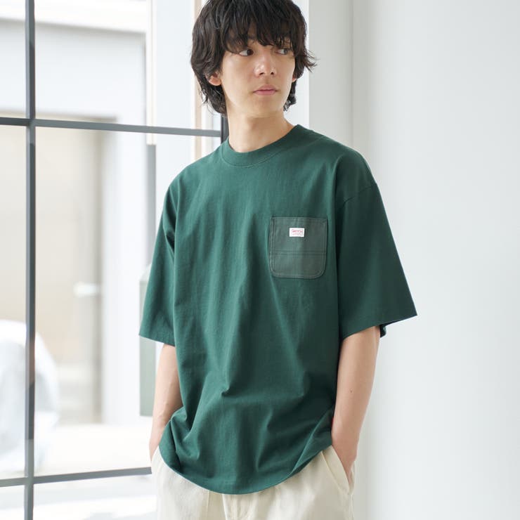 DK.GREEN | SMITH'S（スミス）別注ポケット切替えTシャツ | coen【men】