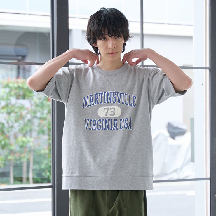 DISCUS（ディスカス）別注カレッジスウェットTシャツ | coen【men】 | 詳細画像16 