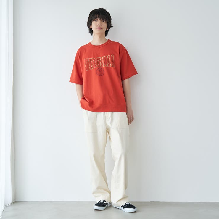 DISCUS（ディスカス）別注カレッジスウェットTシャツ | coen【men】 | 詳細画像20 