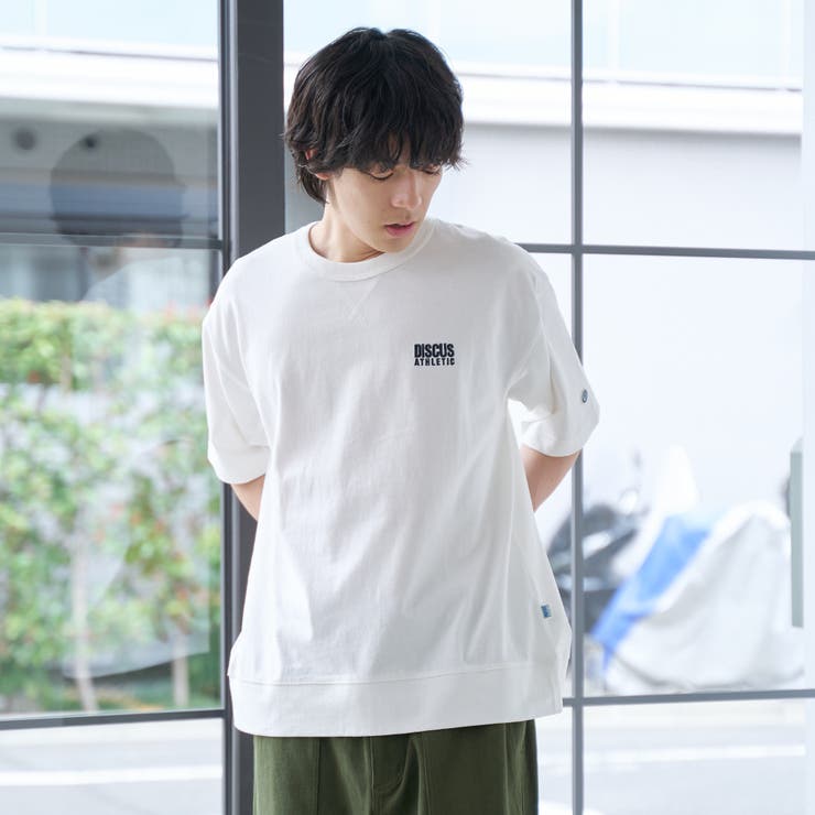 DISCUS（ディスカス）別注カレッジスウェットTシャツ | coen【men】 | 詳細画像5 