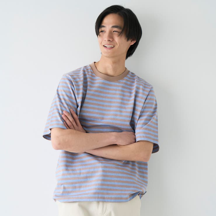 RepurヘビーコットンボーダーTシャツ【抗菌性、消臭性】 | coen【men】 | 詳細画像23 
