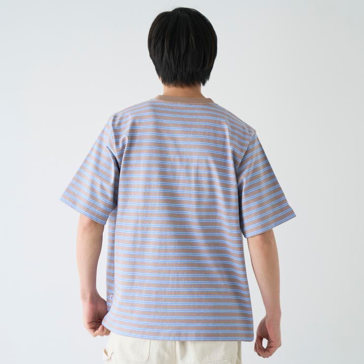 RepurヘビーコットンボーダーTシャツ【抗菌性、消臭性】 | coen【men】 | 詳細画像25 