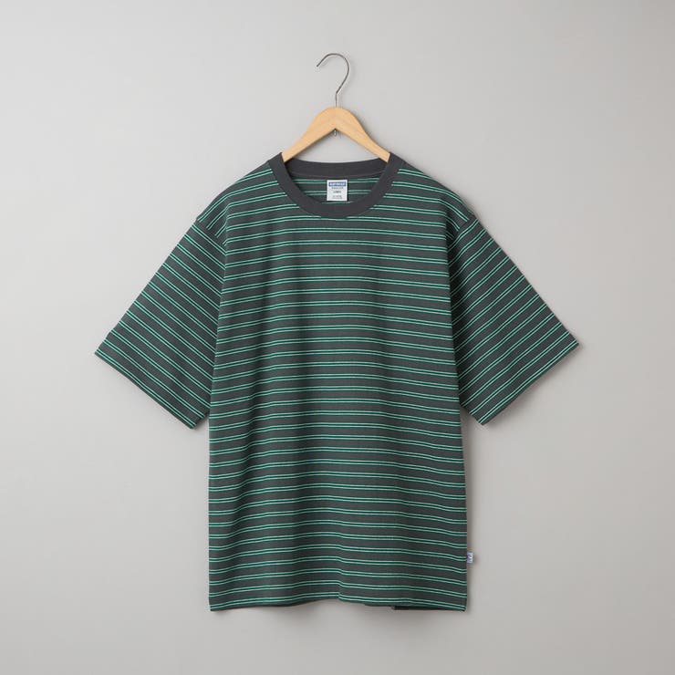 RepurヘビーコットンボーダーTシャツ【抗菌性、消臭性】 | coen【men】 | 詳細画像27 