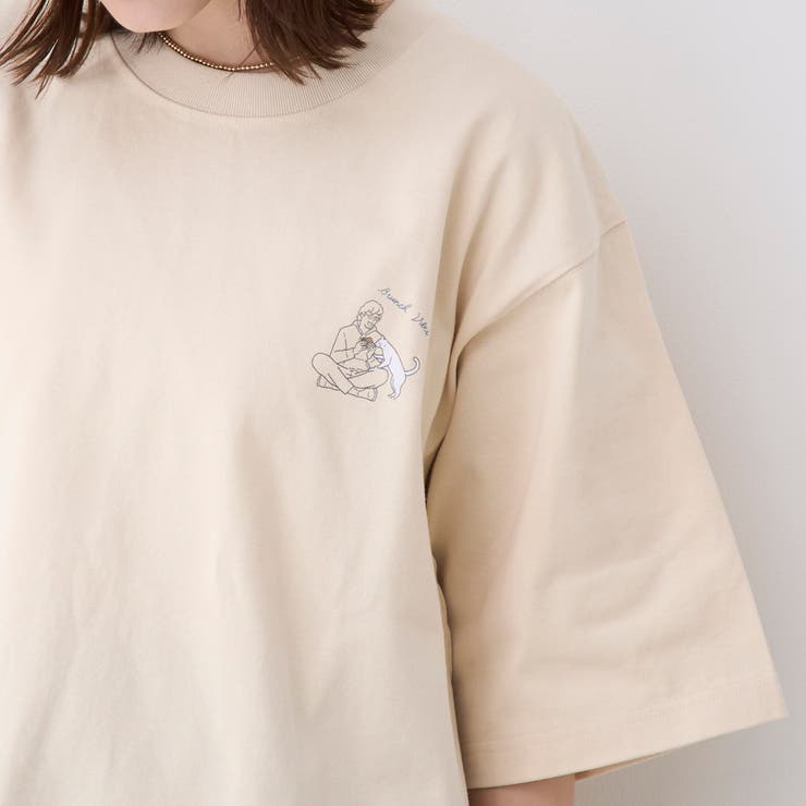 KiyokazuTsujinoイラストプリントTシャツ【抗菌性、消臭性】 | coen【men】 | 詳細画像14 