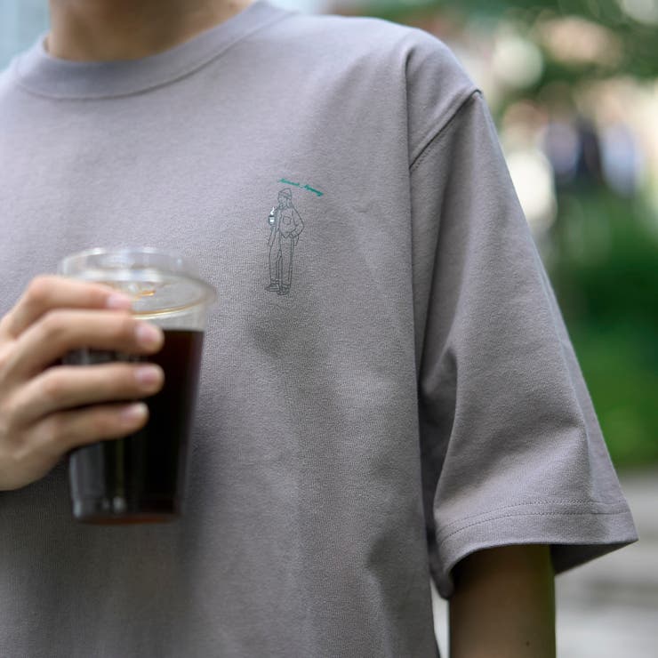 KiyokazuTsujinoイラストプリントTシャツ【抗菌性、消臭性】 | coen【men】 | 詳細画像21 