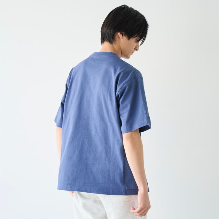 RepurヘビーコットンサイドポケットTシャツ【抗菌性、消臭性】 | coen【men】 | 詳細画像24 