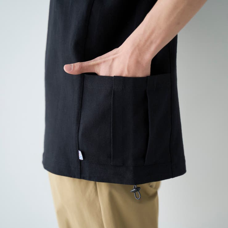 RepurヘビーコットンサイドポケットTシャツ【抗菌性、消臭性】 | coen【men】 | 詳細画像30 
