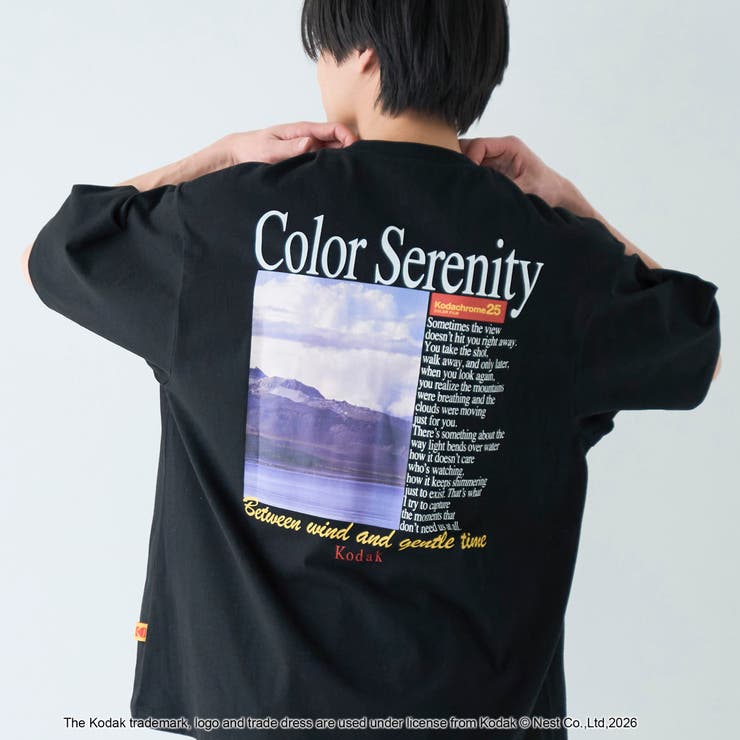 【Kodak/コダック】プリント ショートスリーブTシャツ | coen【men】 | 詳細画像1 