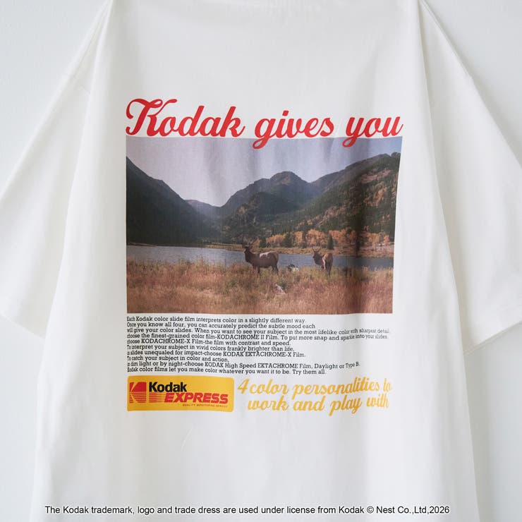 【Kodak/コダック】プリント ショートスリーブTシャツ | coen【men】 | 詳細画像4 