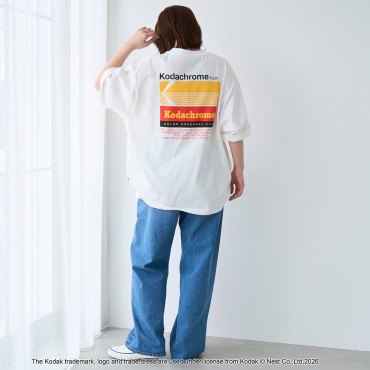 【Kodak/コダック】ロゴプリント ショートスリーブTシャツ | coen【men】 | 詳細画像4 
