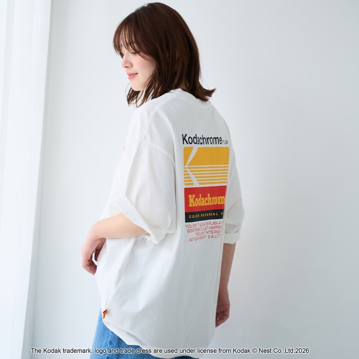 【Kodak/コダック】ロゴプリント ショートスリーブTシャツ | coen【men】 | 詳細画像6 