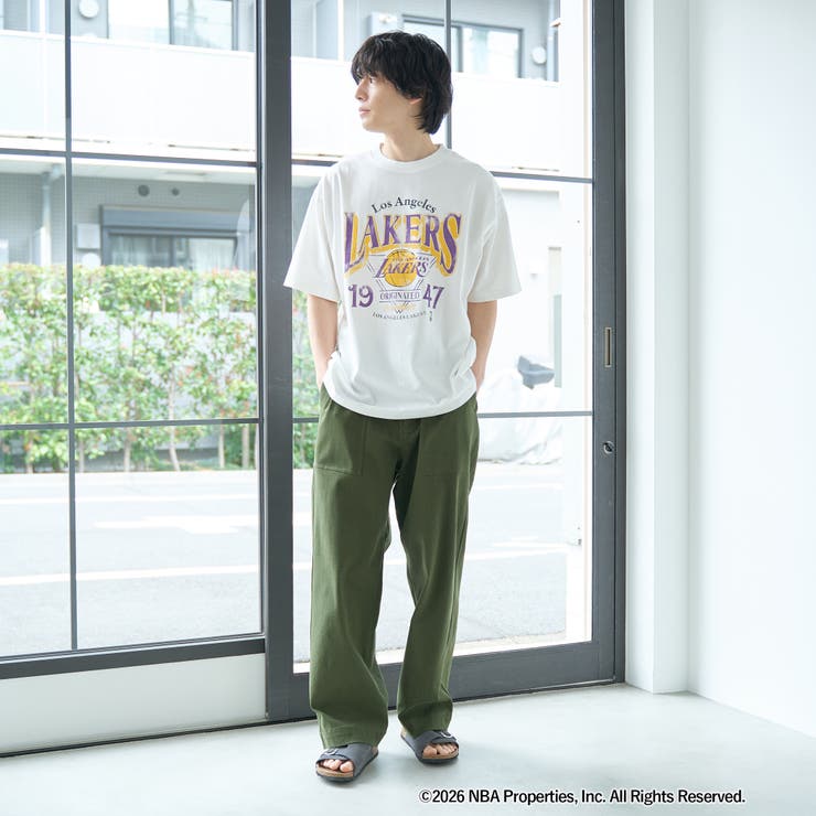 NBA別注ヴィンテージライクプリントTシャツ | coen【men】 | 詳細画像2 