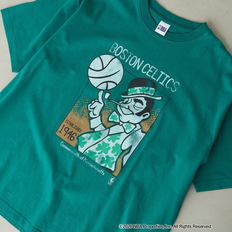 NBA別注ヴィンテージライクプリントTシャツ | coen【men】 | 詳細画像21 