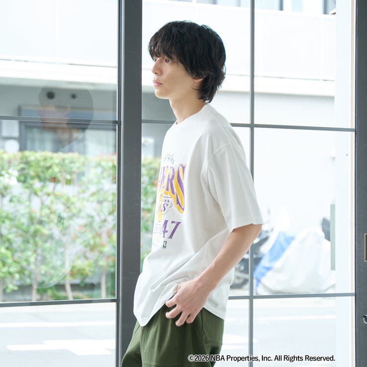 NBA別注ヴィンテージライクプリントTシャツ | coen【men】 | 詳細画像5 