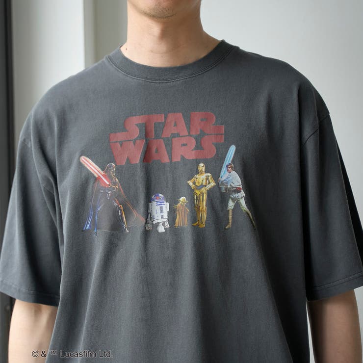 STAR WARS（スター・ウォーズ）デザインヴィンテージライクTシャツ | coen【men】 | 詳細画像8 