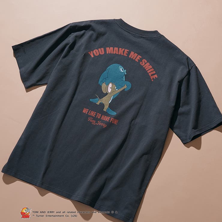 DK.GRAY | TOM and JERRY （トムとジェリー）ヴィンテージライクTシャツ | coen【men】
