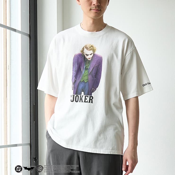 WHITE | JOKER（ジョーカー）ヴィンテージライクTシャツ | coen【men】