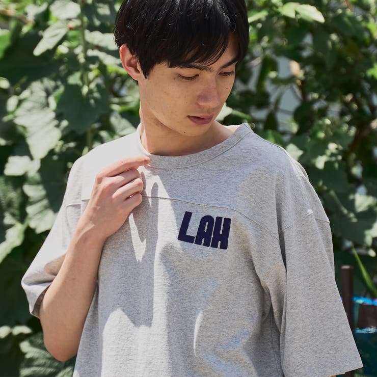 MD.GRAY | ヴィンテージライクフットボールTシャツ | coen【men】