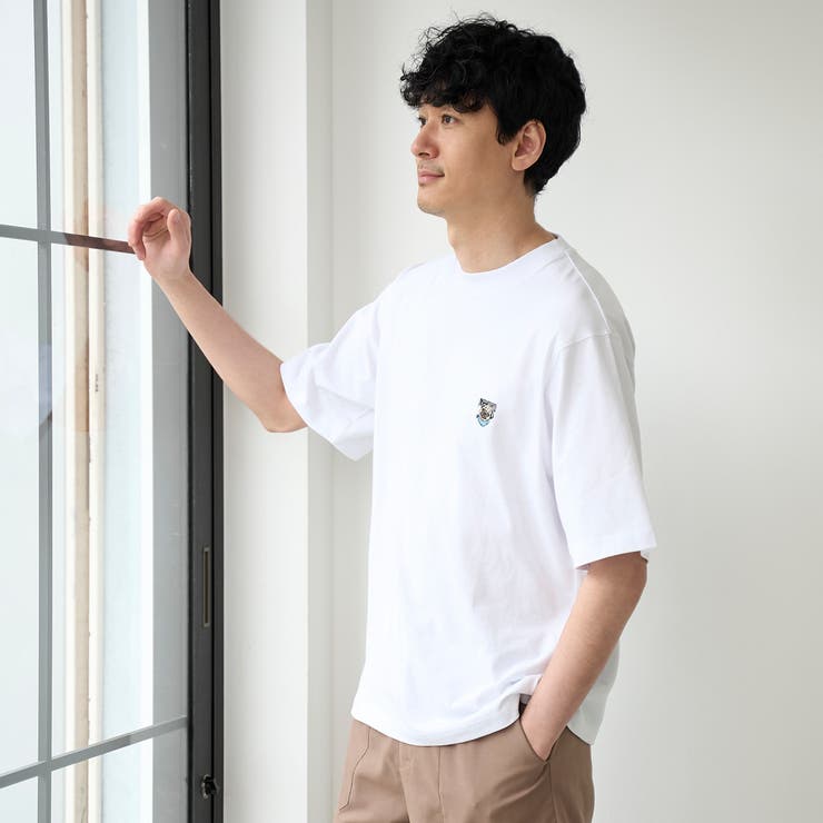 USAコットンアニマル刺繍Ｔシャツ | coen【men】 | 詳細画像5 