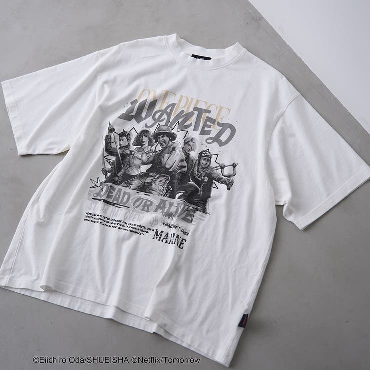 OFF WHITE | ONE PIECE（ワンピース）Tシャツ | coen【men】